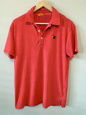 Aviator Nation Men’s Classic Red Polo Shirt